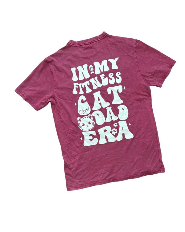 Polera "IN MY FITNESS CAT DAD ERA" - Imagen 6