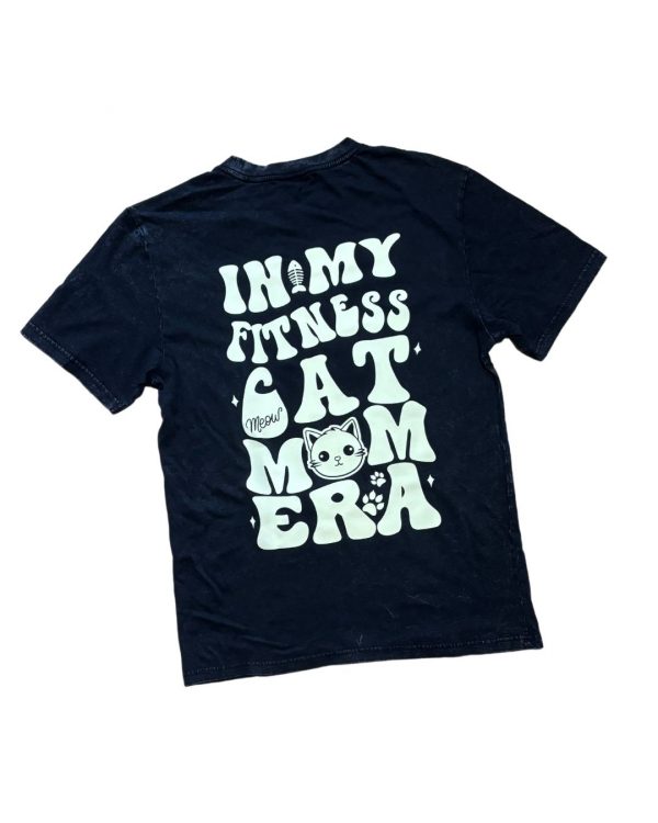 Polera "IN MY FITNESS CAT MOM ERA" - Imagen 6