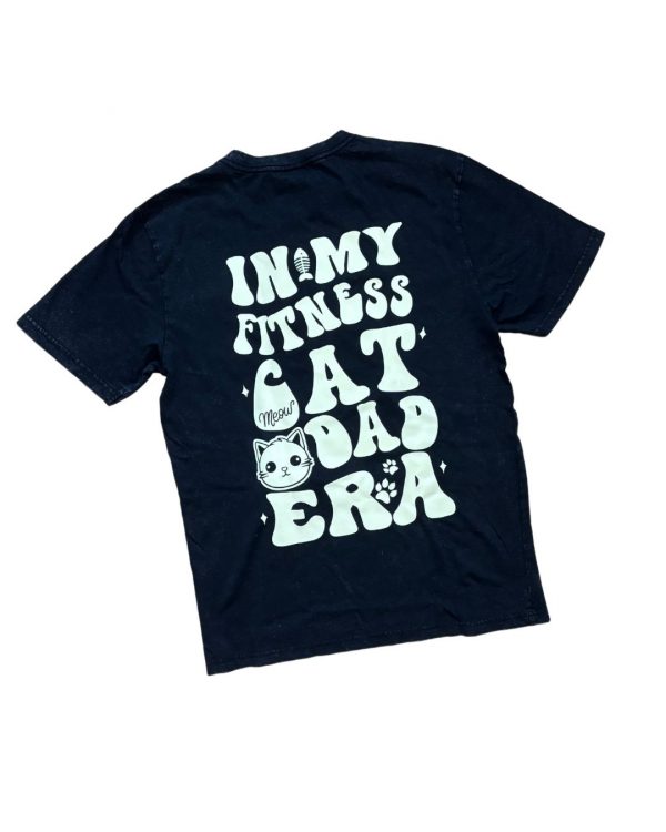 Polera "IN MY FITNESS CAT DAD ERA" - Imagen 4