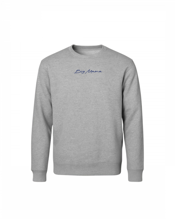 Polerón gris Dogs Make My Life Awesome Bigmama Clothing unisex